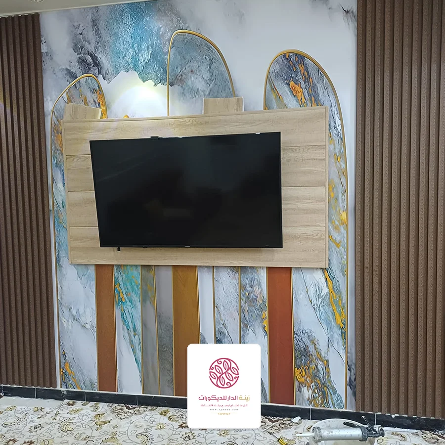 تركيب بديل الخشب للجدران قطر الدوحة